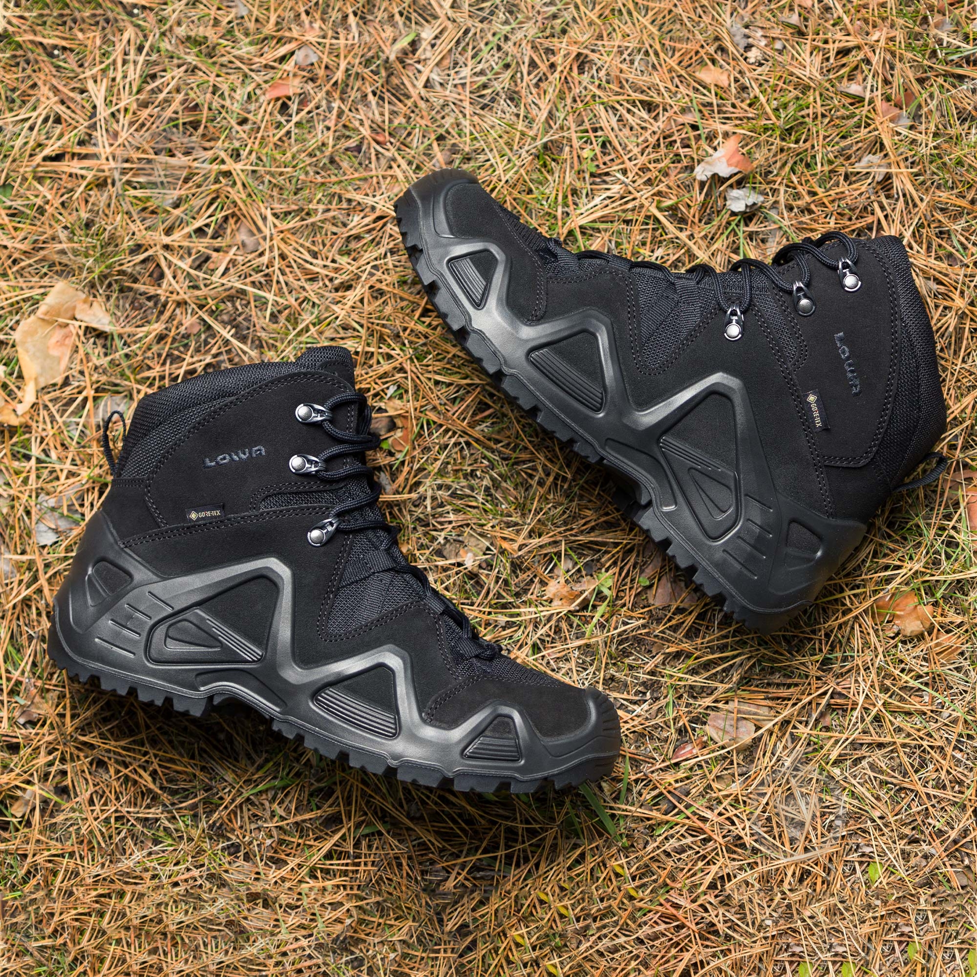 Ботинки тактические Lowa "Zephyr GTX® MID TF" (чол.) ([019] Black, UK 8/EU 42) р.42 310537/999 черный - фото 6