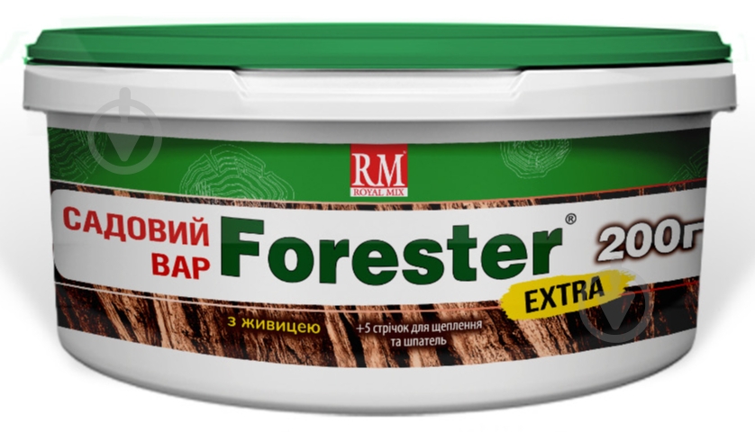 Вар садовый с живицей Форестер Extra 200 г - фото 1 Вар садовый с живицей Форестер Extra 200 г - фото 1