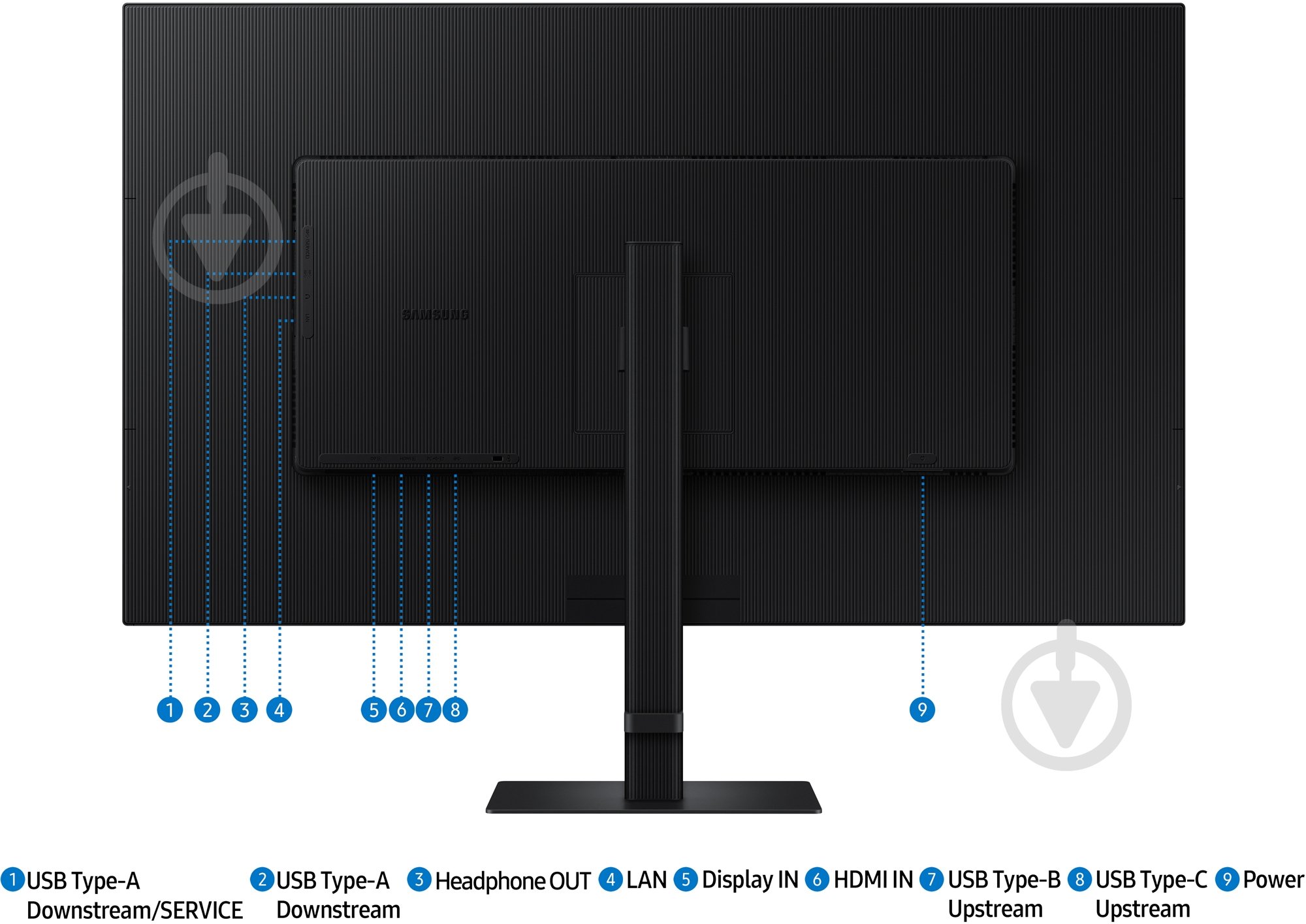 Монитор Samsung ViewFinity S8 37" (LS37D802UAIXCI) - фото 17