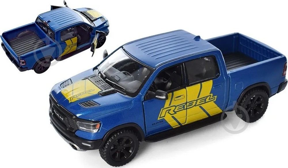 Автомодель Kinsmart 1:48 Dodge RAM 1500 2019 KT5413WF - фото 4