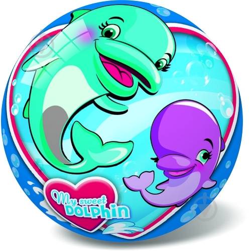 Мяч STAR Дельфины 23 см 11/2847 - фото 2 Мяч STAR Дельфины 23 см 11/2847 - фото 2