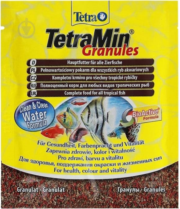 Корм Tetra Min Granules 15 г (риба і побічні рибні продукти) - фото 1