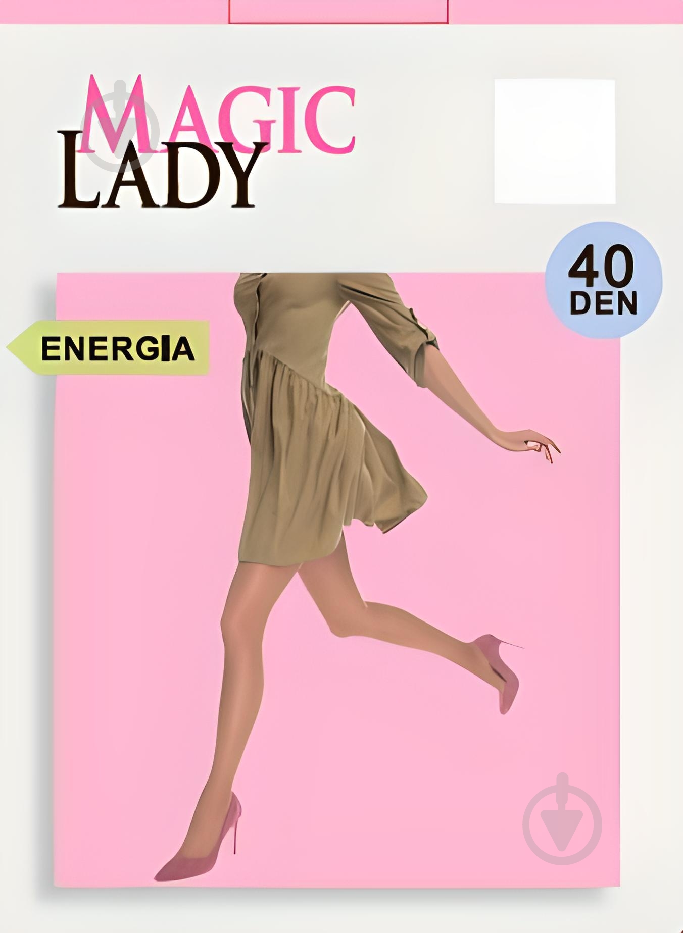 Колготки Magic Lady Energia 40 den р. 2 черный - фото 1