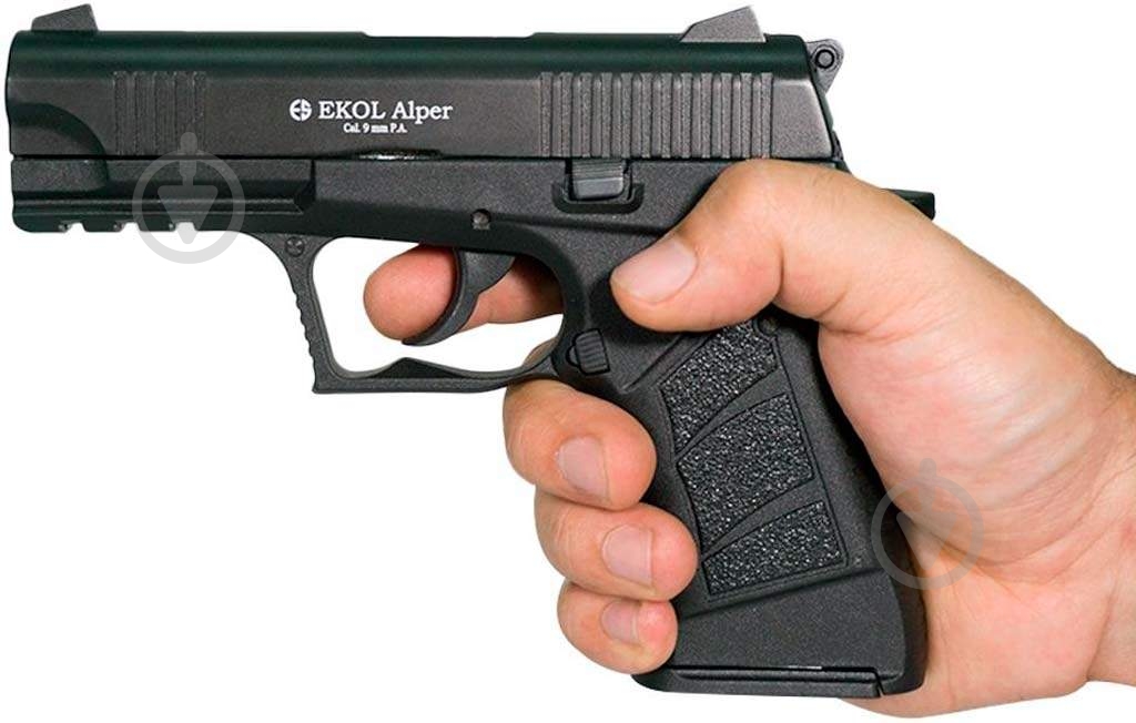 Пістолет сигнальний Ekol Alper Black - фото 2 Пістолет сигнальний Ekol Alper Black - фото 2