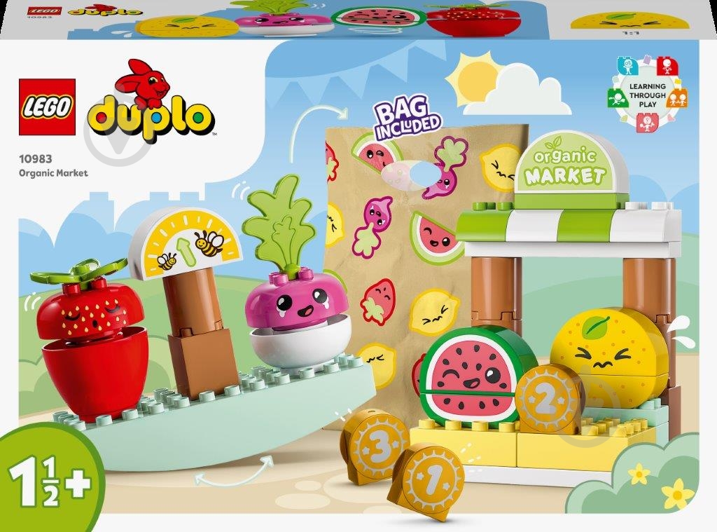 Конструктор LEGO DUPLO Фермерский рынок 10983 - фото 2