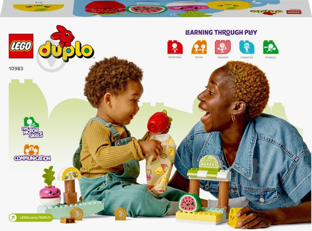 Конструктор LEGO DUPLO Фермерский рынок 10983 - фото 1