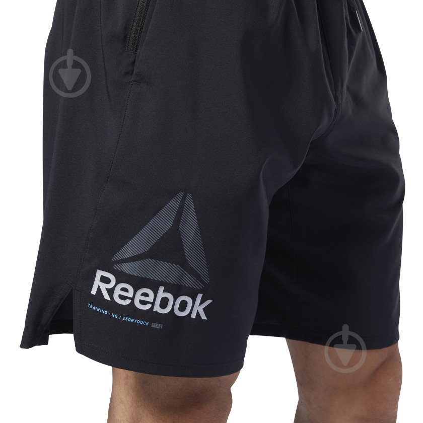 Шорты Reebok OST Epic Ltwt Graph DY8007 р. S черный - фото 3 Шорты Reebok OST Epic Ltwt Graph DY8007 р. S черный - фото 3