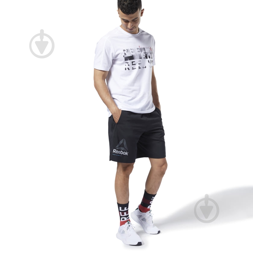 Шорты Reebok OST Epic Ltwt Graph DY8007 р. S черный - фото 6 Шорты Reebok OST Epic Ltwt Graph DY8007 р. S черный - фото 6