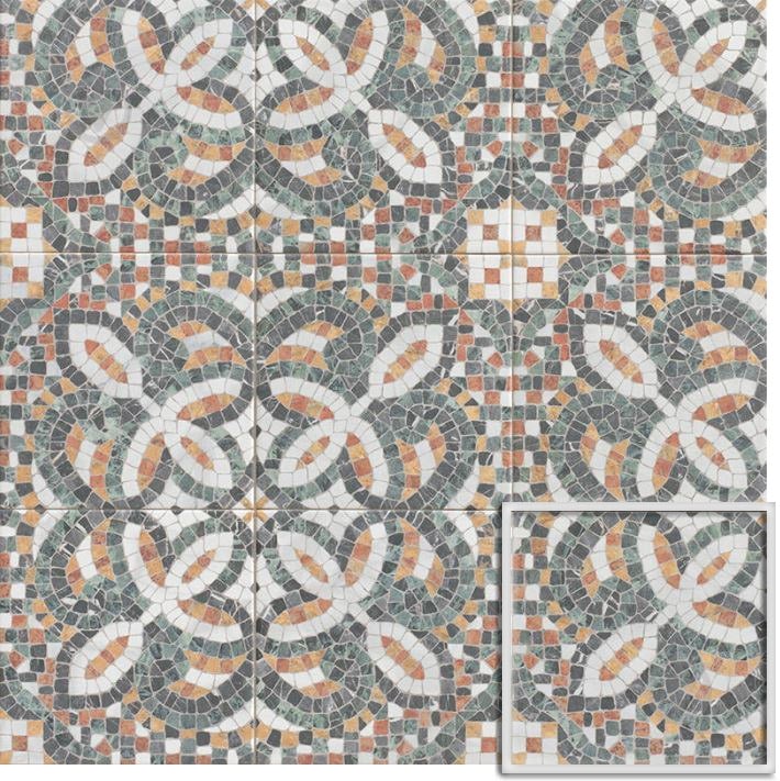 Плитка Mainzu Via Augusta Mosaicos 20x20 см - фото 1