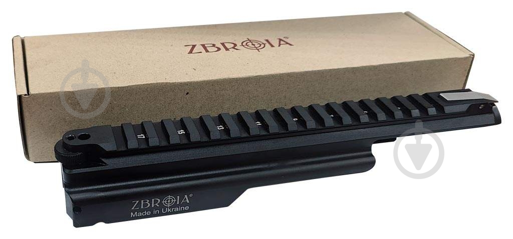 Кріплення Zbroia кришка ствольної коробки на АК з планкою Weaver/Picatinny - фото 10 Кріплення Zbroia кришка ствольної коробки на АК з планкою Weaver/Picatinny - фото 10