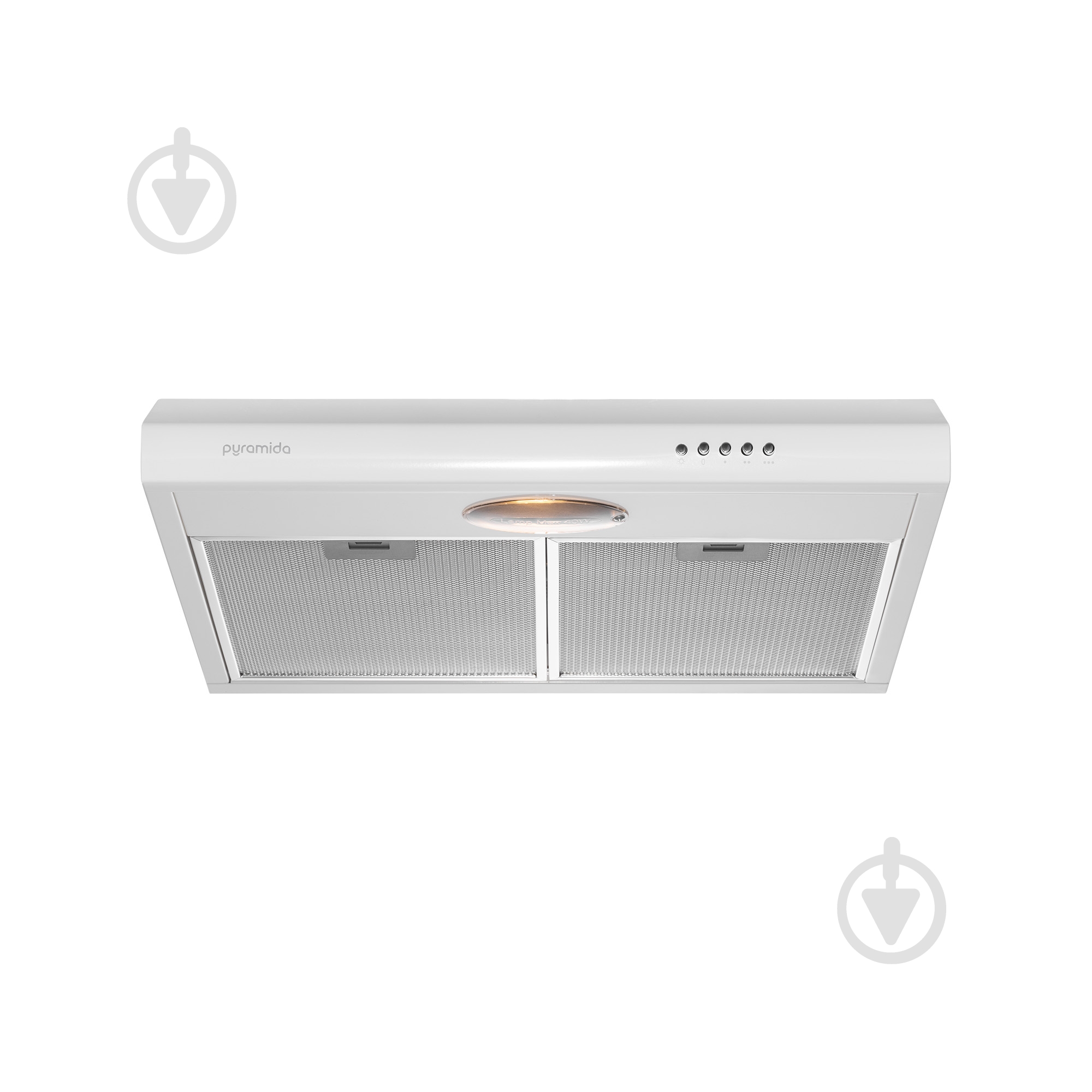 Вытяжка Pyramida UX 50 (380) B WH - фото 1