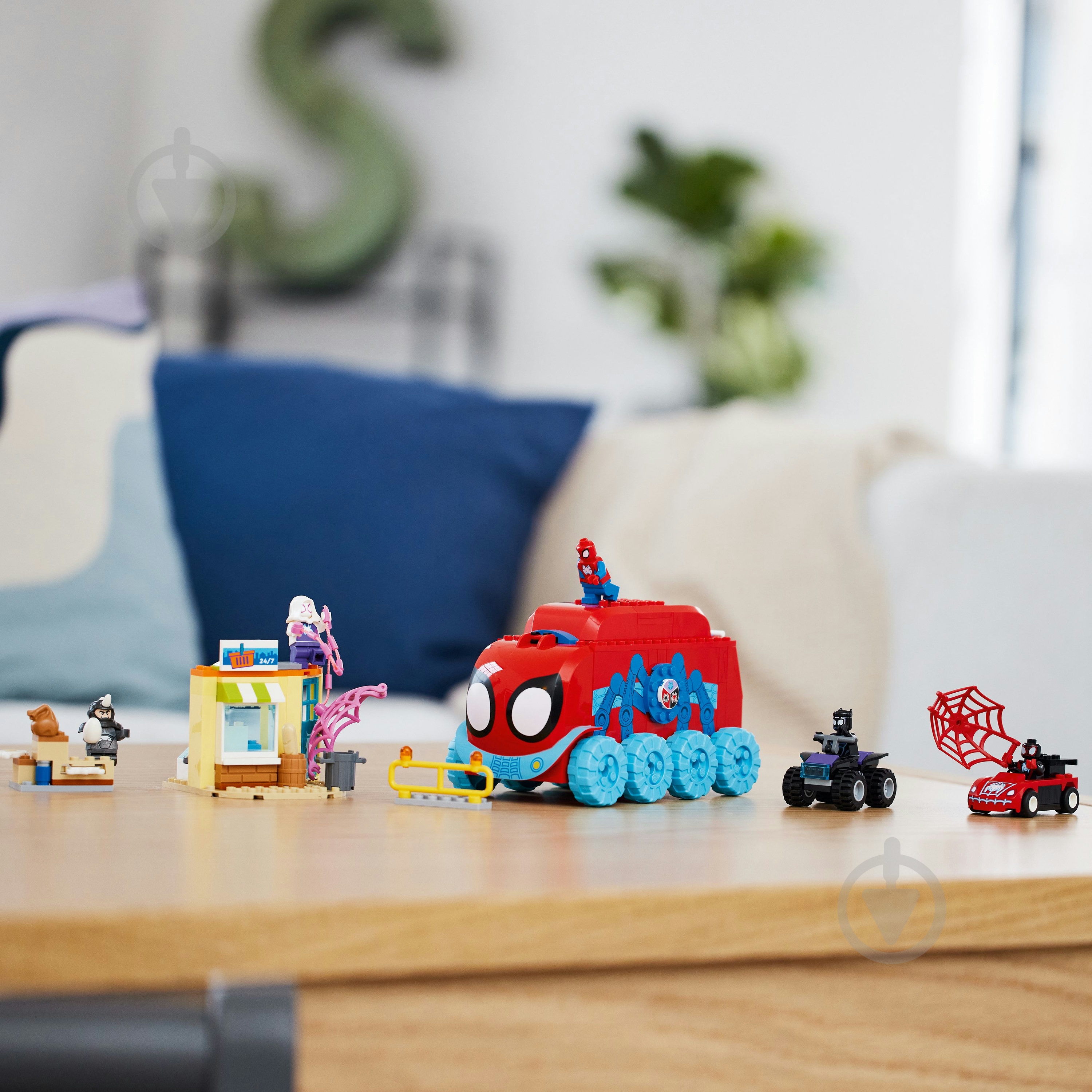 Конструктор LEGO Super Heroes Marvel мобильная штаб-квартира команды Паука 10791 - фото 6