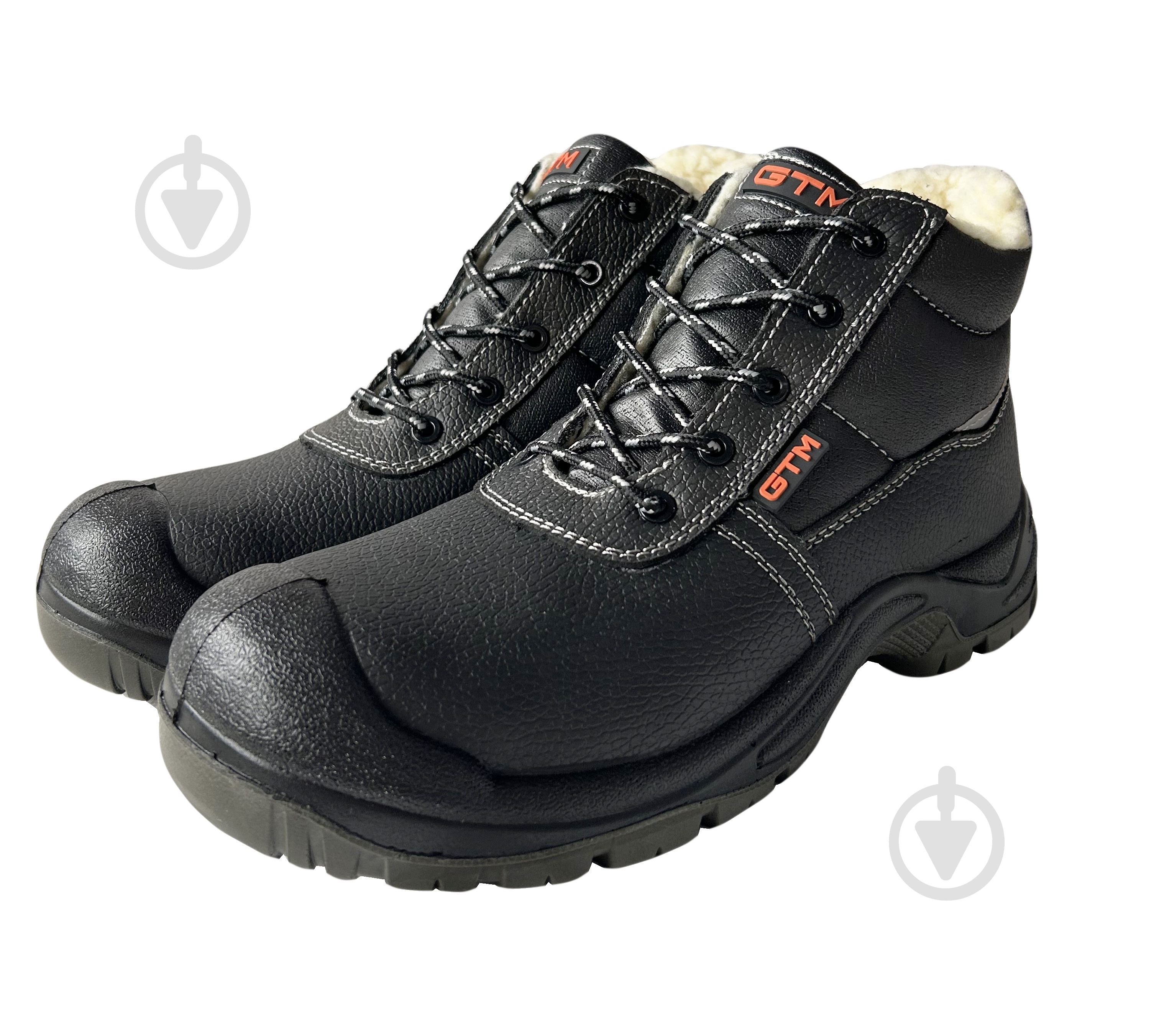 Ботинки рабочие GTM SM-071W-39 утепленные с композитным носком S3 SRC Comfort р.39 872591 черный с серым - фото 1 Ботинки рабочие GTM SM-071W-39 утепленные с композитным носком S3 SRC Comfort р.39 872591 черный с серым - фото 1