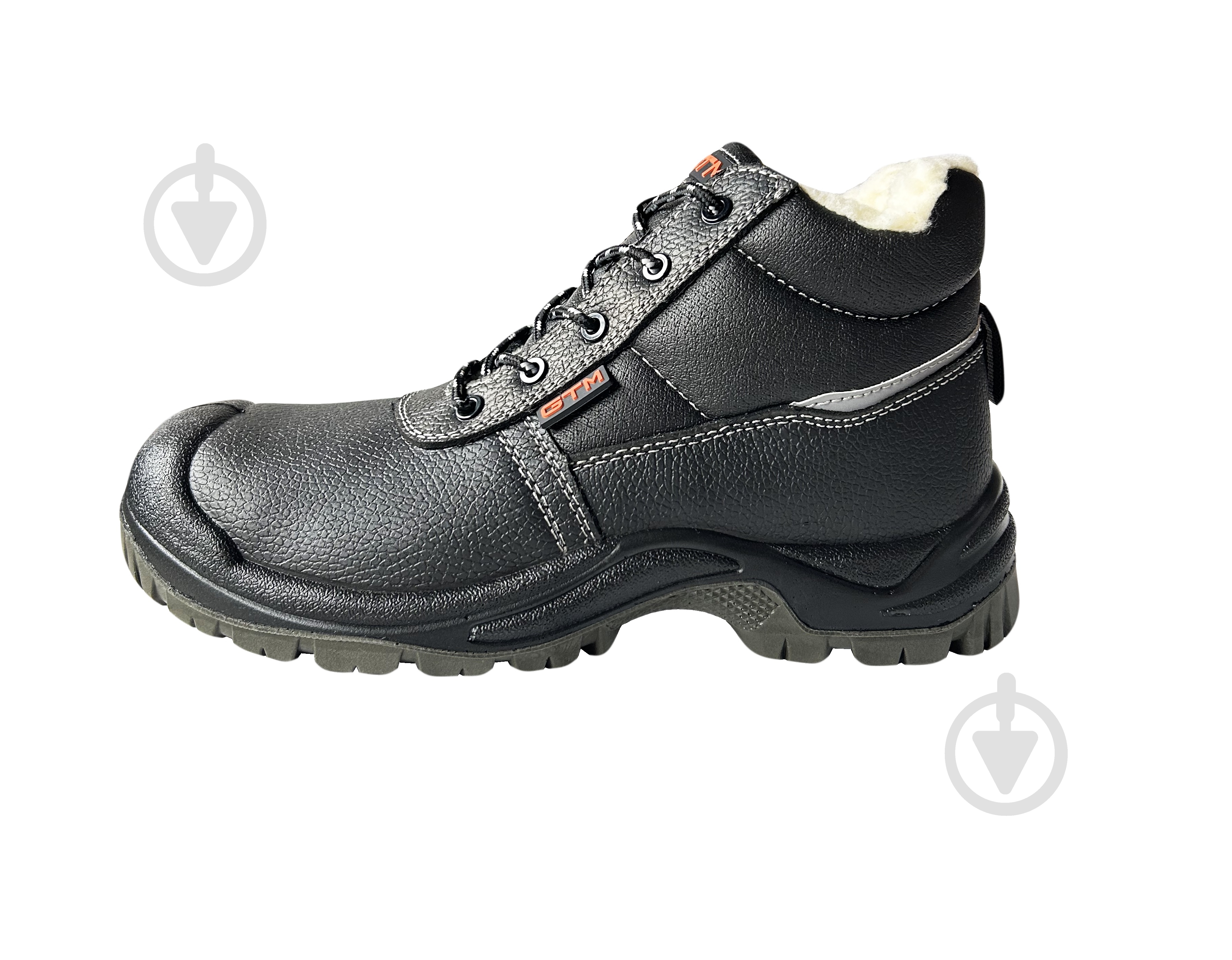 Ботинки рабочие GTM SM-071W-38 утепленные с композитным носком S3 SRC Comfort р.38 872590 черный с серым - фото 3 Ботинки рабочие GTM SM-071W-38 утепленные с композитным носком S3 SRC Comfort р.38 872590 черный с серым - фото 3