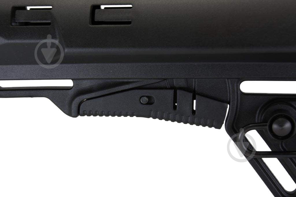Приклад DLG Tactical DLG-129 SHARP BUTTSTOCK (Mil-Spec) BLACK - фото 5
