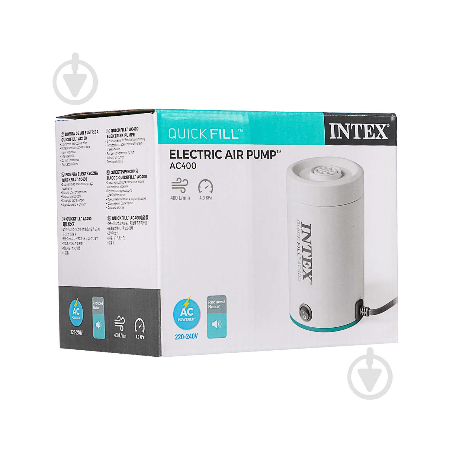 Насос для надування Intex Quick-Fill (220-240В) 66646 - фото 4 Насос для надування Intex Quick-Fill (220-240В) 66646 - фото 4