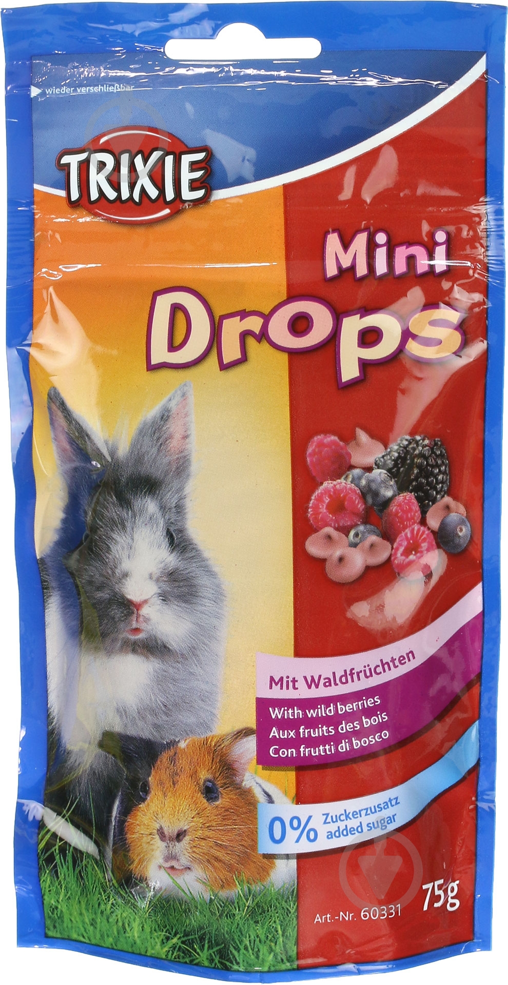 Витамины Trixie Drops Mini 75 г 60331 - фото 1