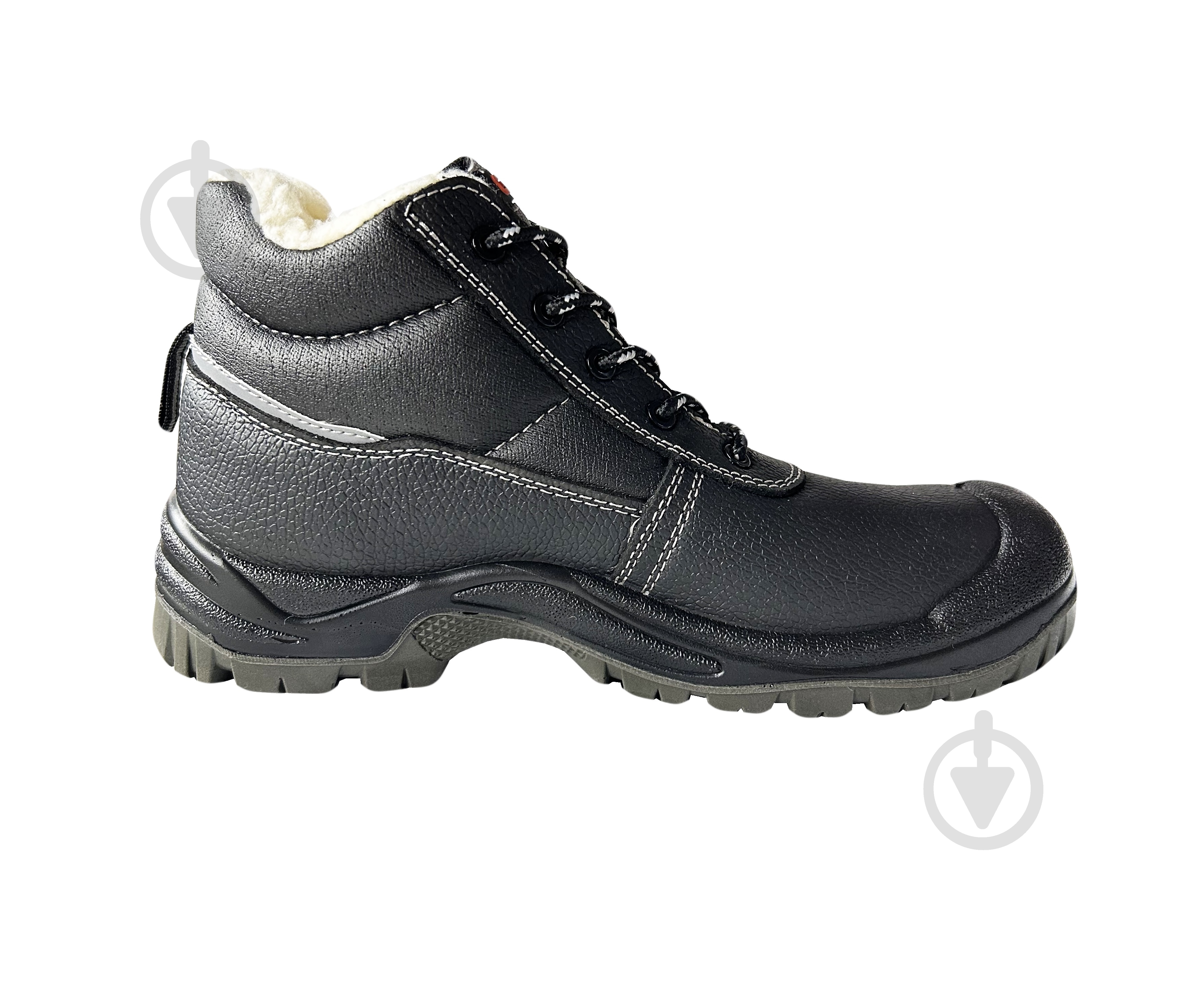 Черевики робочі GTM SM-071W-40 утеплені з композитним носком S3 SRC Comfort р.40 872582 чорний із сірим - фото 3 Черевики робочі GTM SM-071W-40 утеплені з композитним носком S3 SRC Comfort р.40 872582 чорний із сірим - фото 3