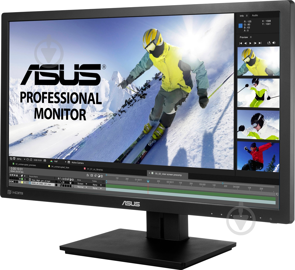 Монитор Asus PB278QV 27" (90LMGA301T02251C-) - фото 2