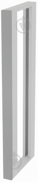 Шкаф Влада (В вставка (920)) серый бархат/пепельный - фото 1 Шкаф Влада (В вставка (920)) серый бархат/пепельный - фото 1