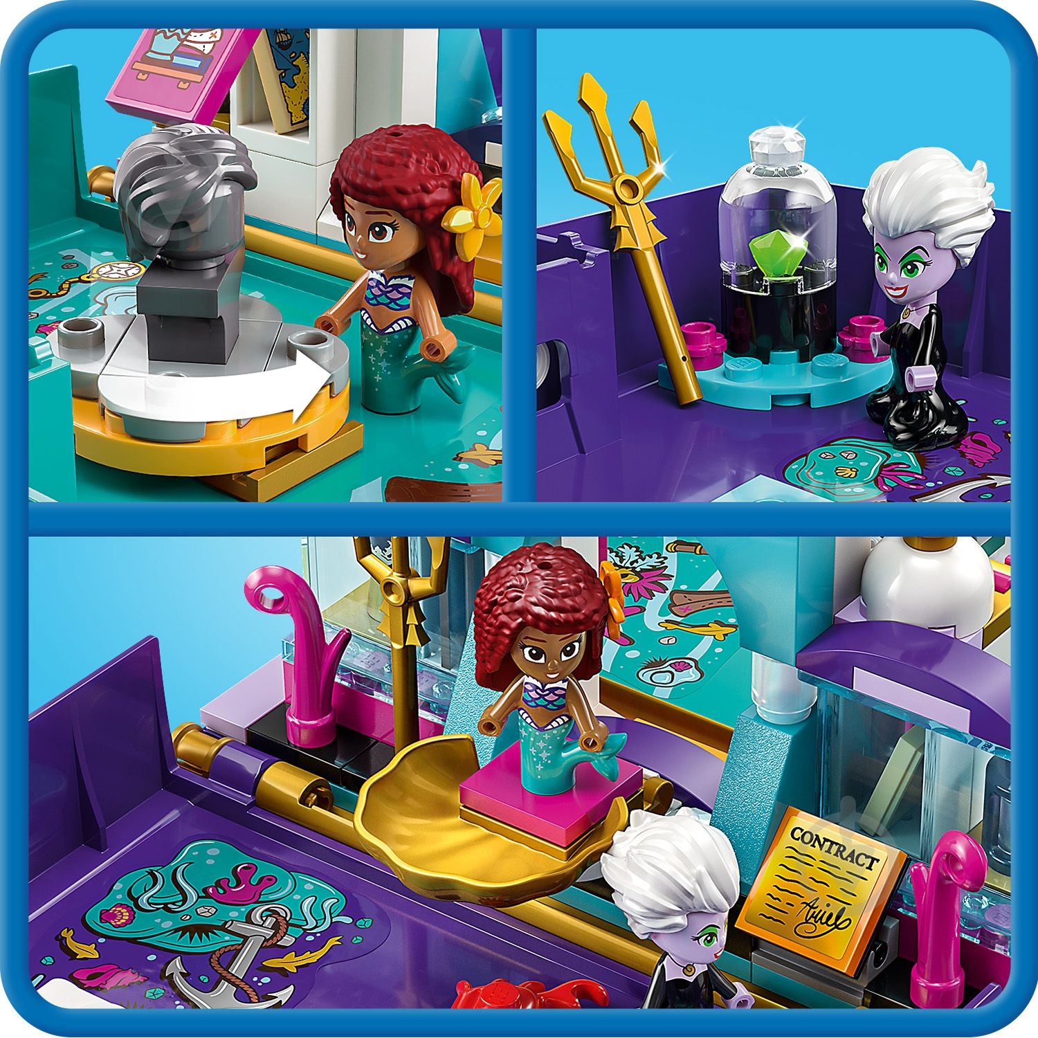 Конструктор LEGO Disney Книга пригод русалоньки 43213 - фото 7 Конструктор LEGO Disney Книга пригод русалоньки 43213 - фото 7