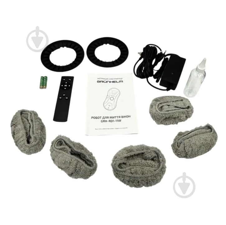 Пилосос віконний Grunhelm GRH-RD1-11W white - фото 3 Пилосос віконний Grunhelm GRH-RD1-11W white - фото 3