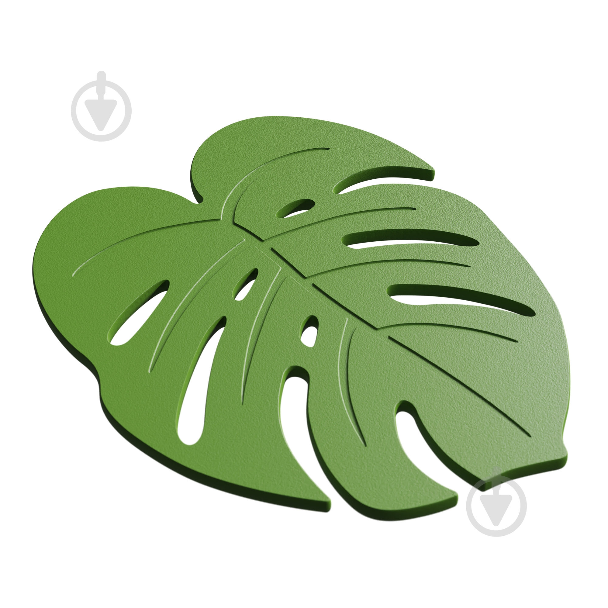 Подставка под горячее Krauff силиконовая Monstera 29-305-079 - фото 1