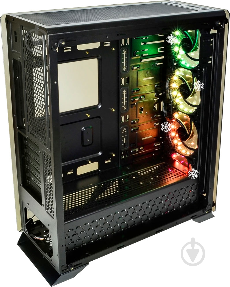 Корпус QUBE Armor RGB 256C (QBT97_FMNU4+2ARMOR) - фото 5