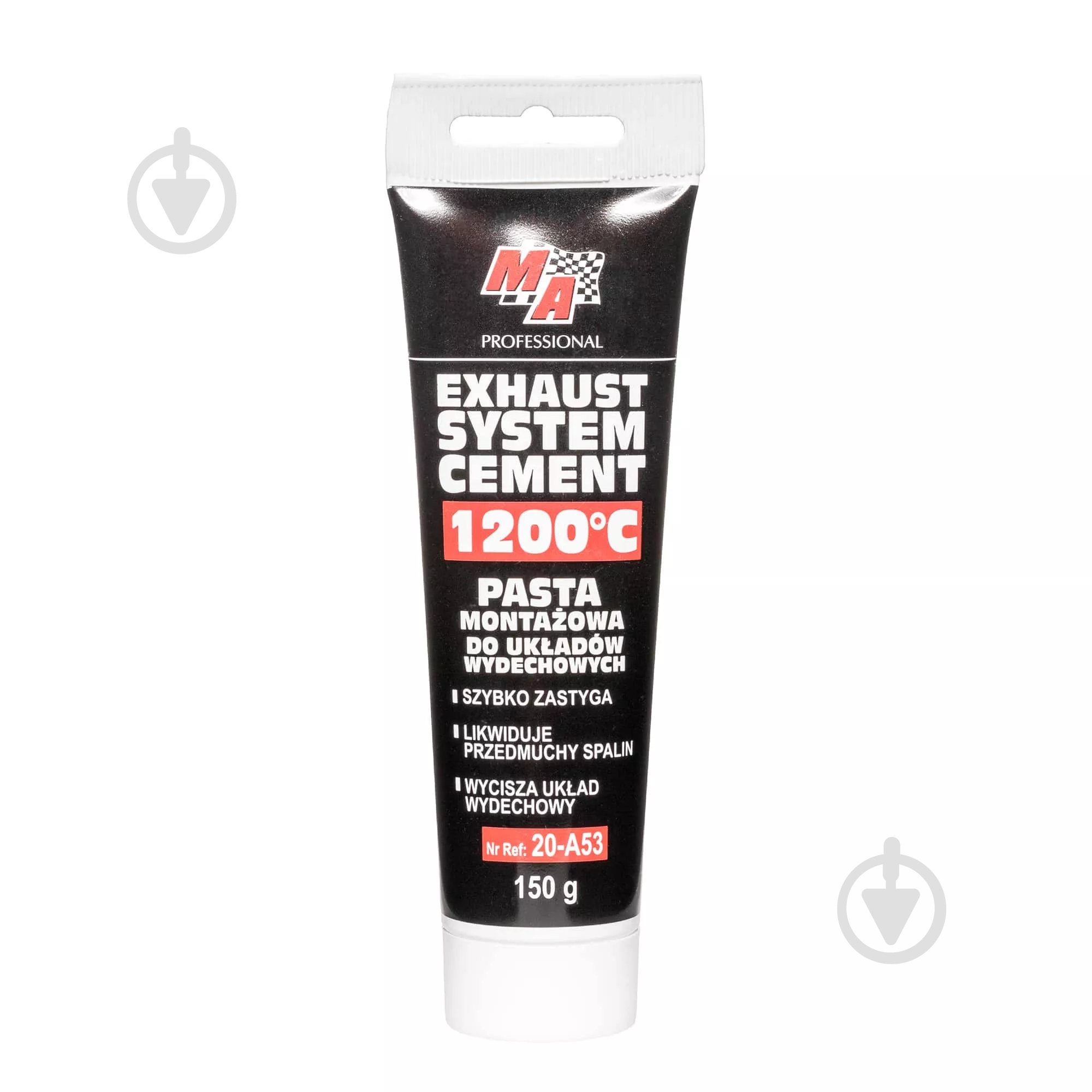 Бандаж для ремонту глушника Moje AUTO 1200 °C (20-A53) чорний 150 г - фото 1 Бандаж для ремонту глушника Moje AUTO 1200 °C (20-A53) чорний 150 г - фото 1