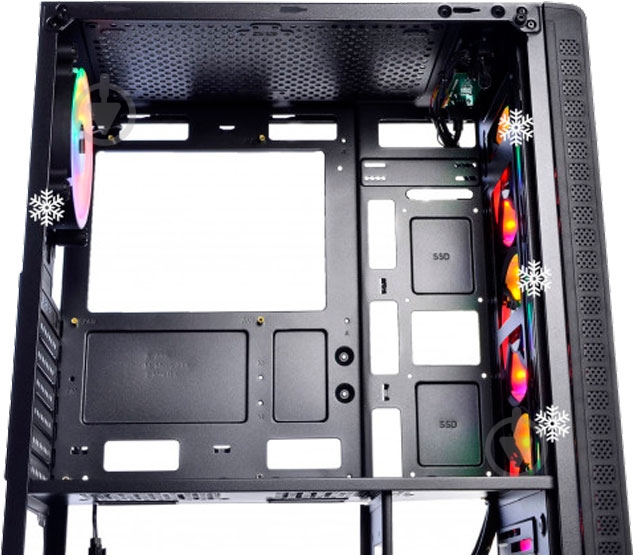 Корпус QUBE Storm Black (STORM_F5NU3) - фото 8