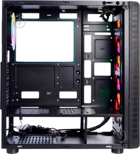 Корпус QUBE Storm Black (STORM_F5NU3) - фото 6