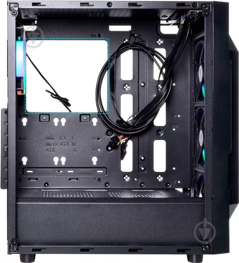 Корпус QUBE Strike 600W APFC Black (STRIKE_F36U3) - фото 10