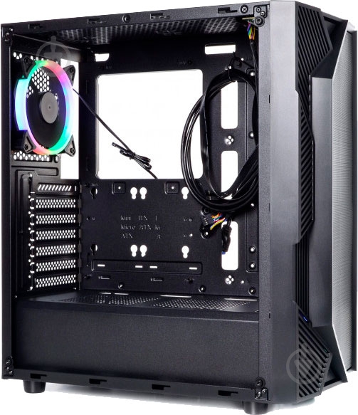 Корпус QUBE Strike 600W APFC Black (STRIKE_F36U3) - фото 4