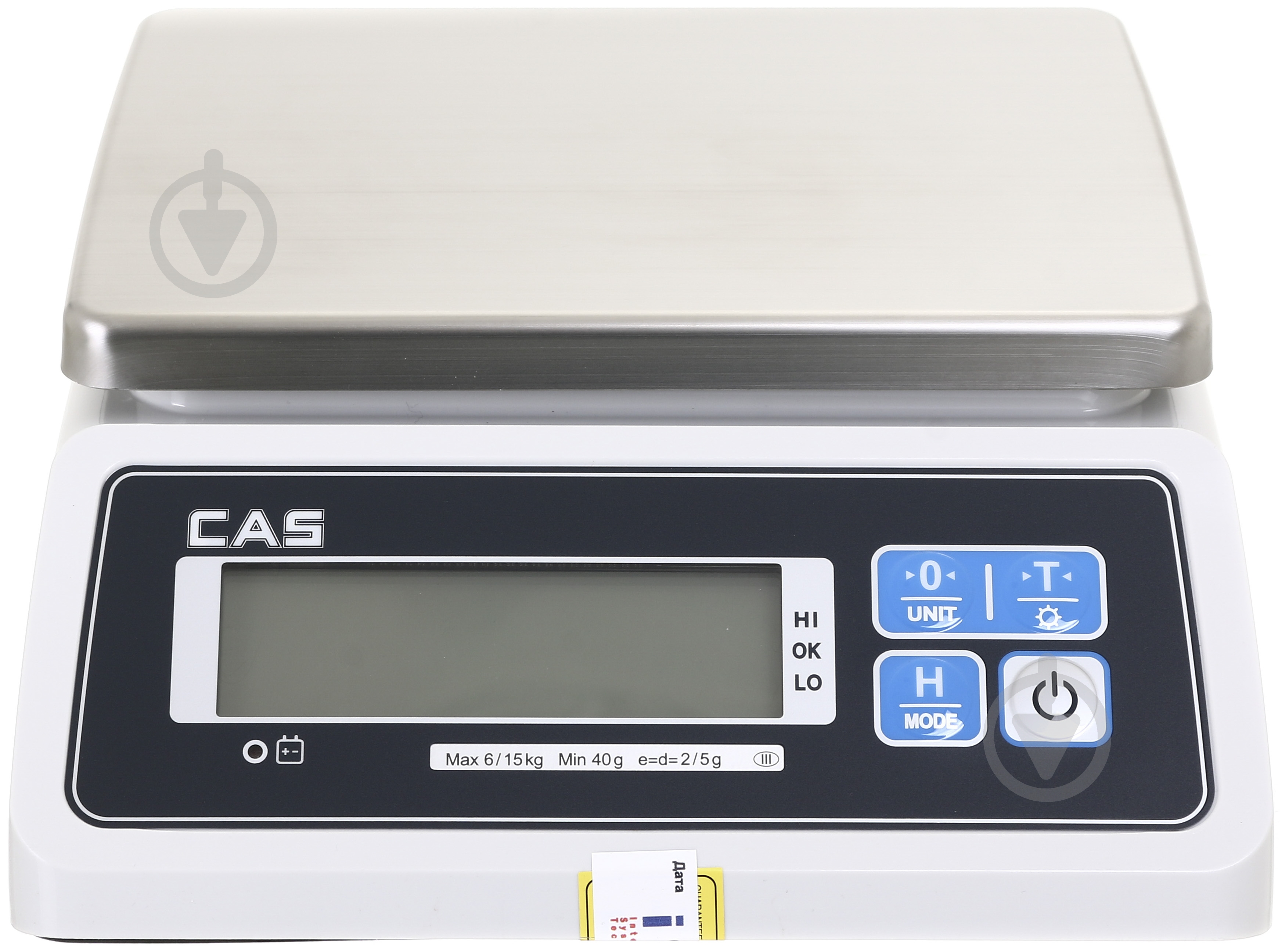 Ваги фасувальні CAS SWII-6W (LCD) - фото 1 Ваги фасувальні CAS SWII-6W (LCD) - фото 1