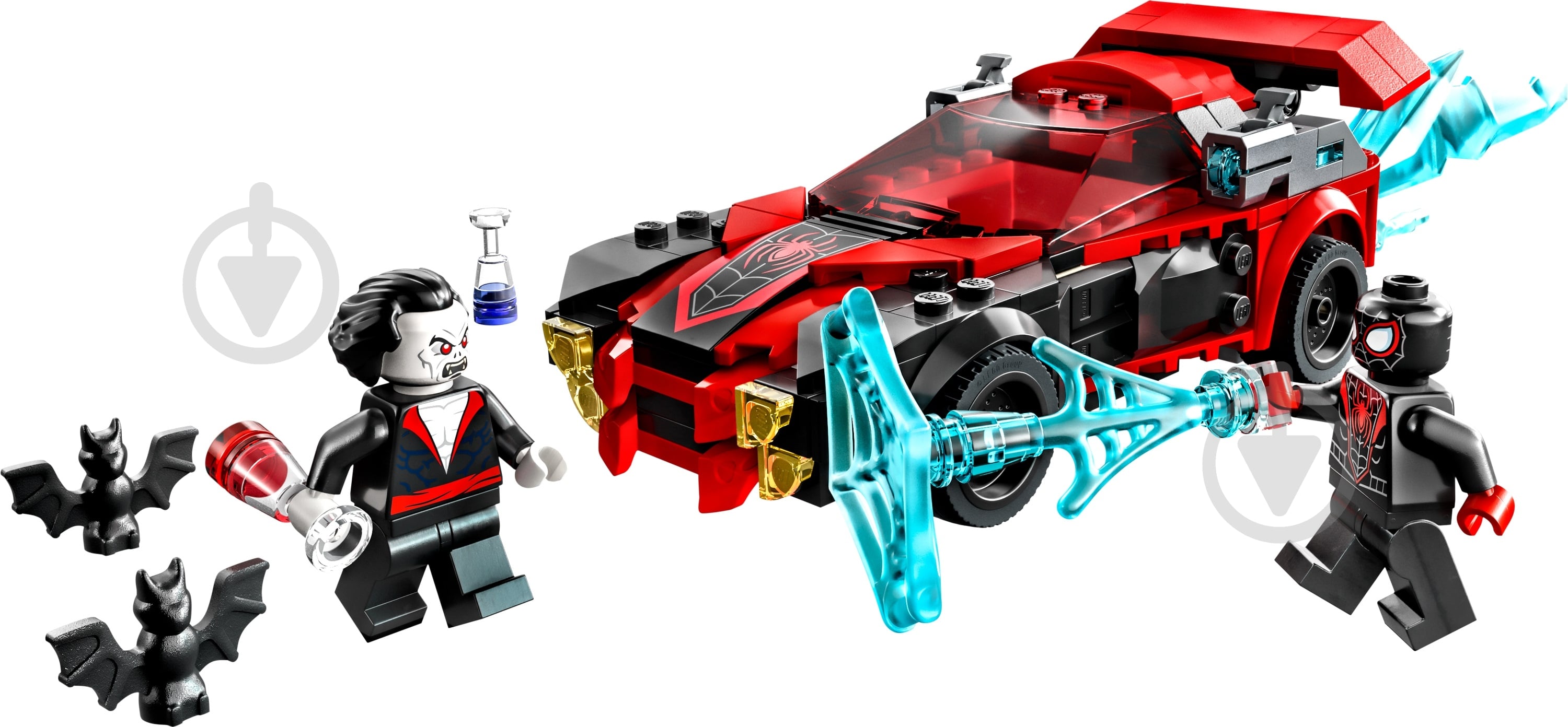 Конструктор LEGO Super Heroes Marvel Майлз Моралес проти Морбіуса 76244 - фото 3
