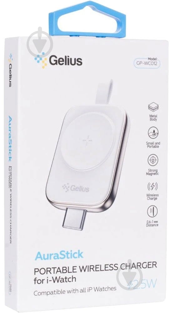 Беспроводное зарядное устройство Gelius AuraStick GP-WC012 - фото 9 Беспроводное зарядное устройство Gelius AuraStick GP-WC012 - фото 9