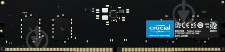 Оперативна пам'ять Crucial DDR5 SDRAM 8 GB (1x8GB) 4800 MHz (CT8G48C40U5) - фото 1 Оперативна пам'ять Crucial DDR5 SDRAM 8 GB (1x8GB) 4800 MHz (CT8G48C40U5) - фото 1