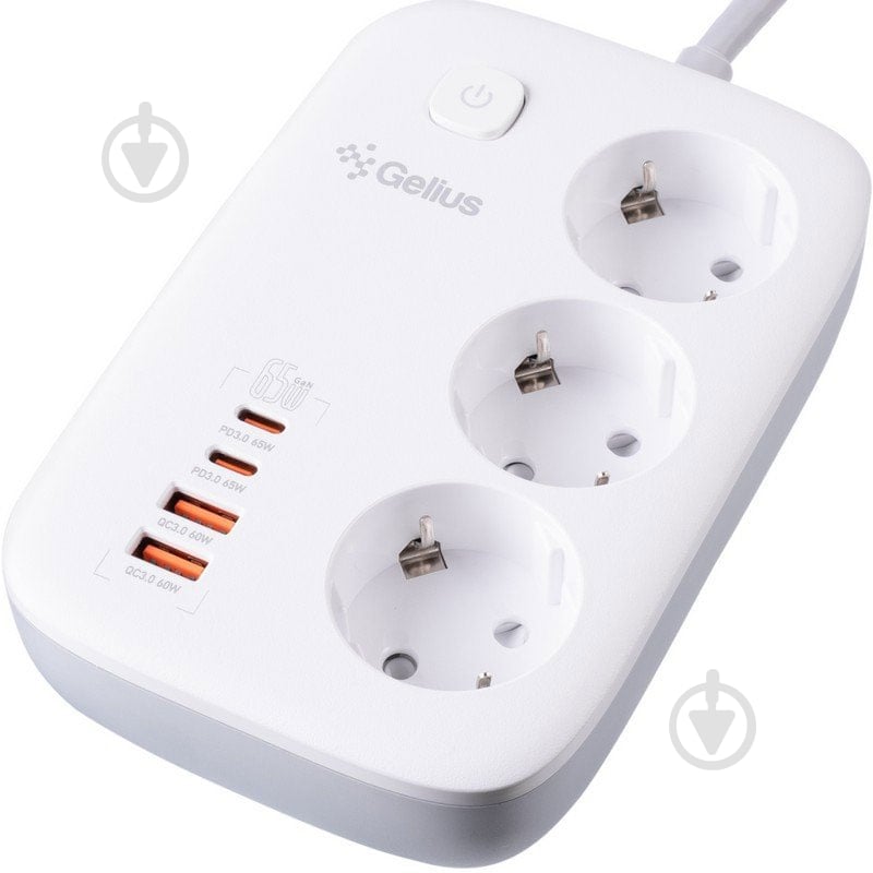 Сетевой фильтр Gelius GP-PS-003 White - фото 3 Сетевой фильтр Gelius GP-PS-003 White - фото 3
