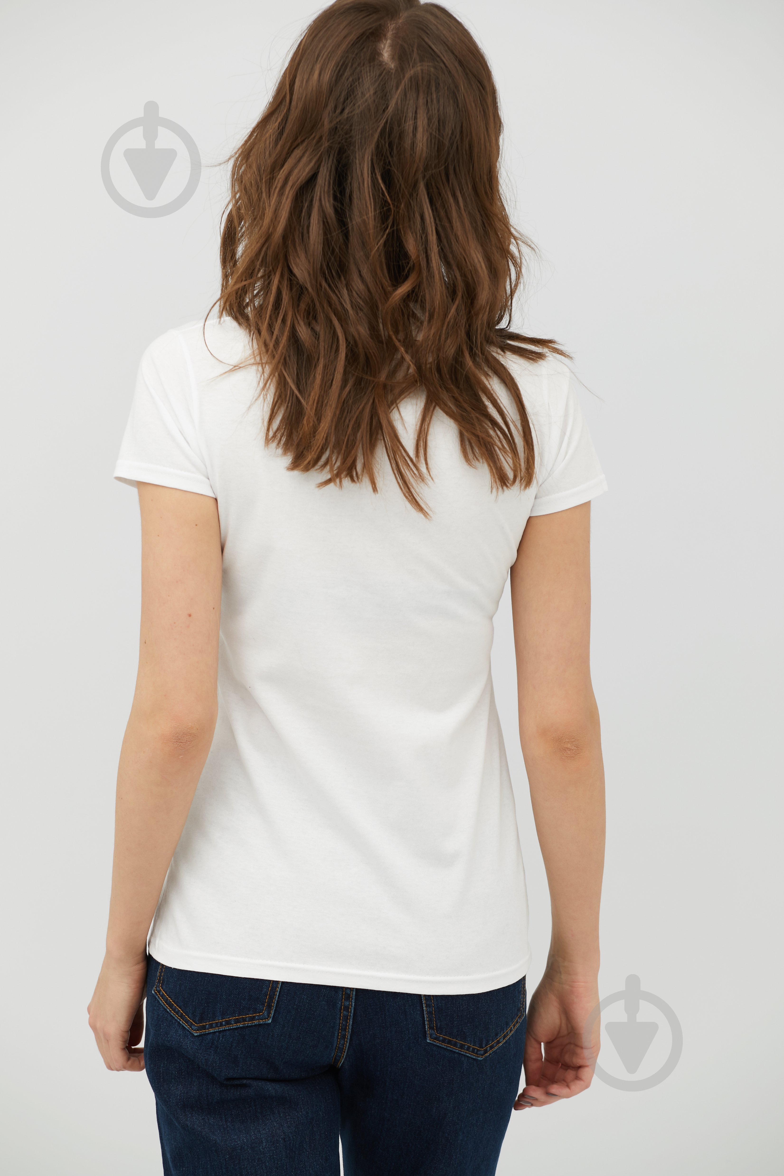 Футболка YAPPI Basic WW1004 р.XL белый - фото 3 Футболка YAPPI Basic WW1004 р.XL белый - фото 3