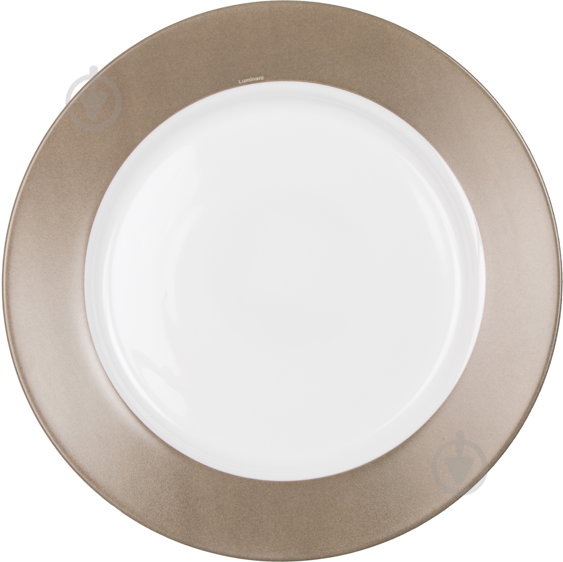 Тарелка обеденная Luminarc Everarty Grey 26,5 см - фото 1 Тарелка обеденная Luminarc Everarty Grey 26,5 см - фото 1