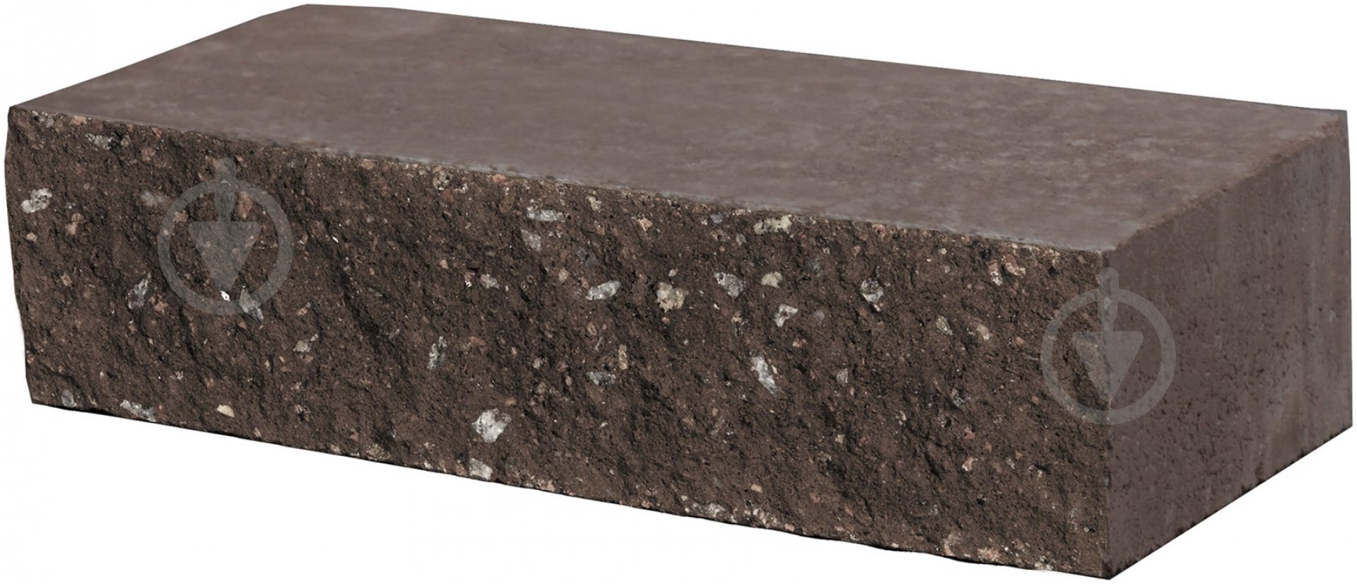 Кирпич Рустик 100x250x65 мм венге ЗЖБК им. С. Ковальской - фото 1