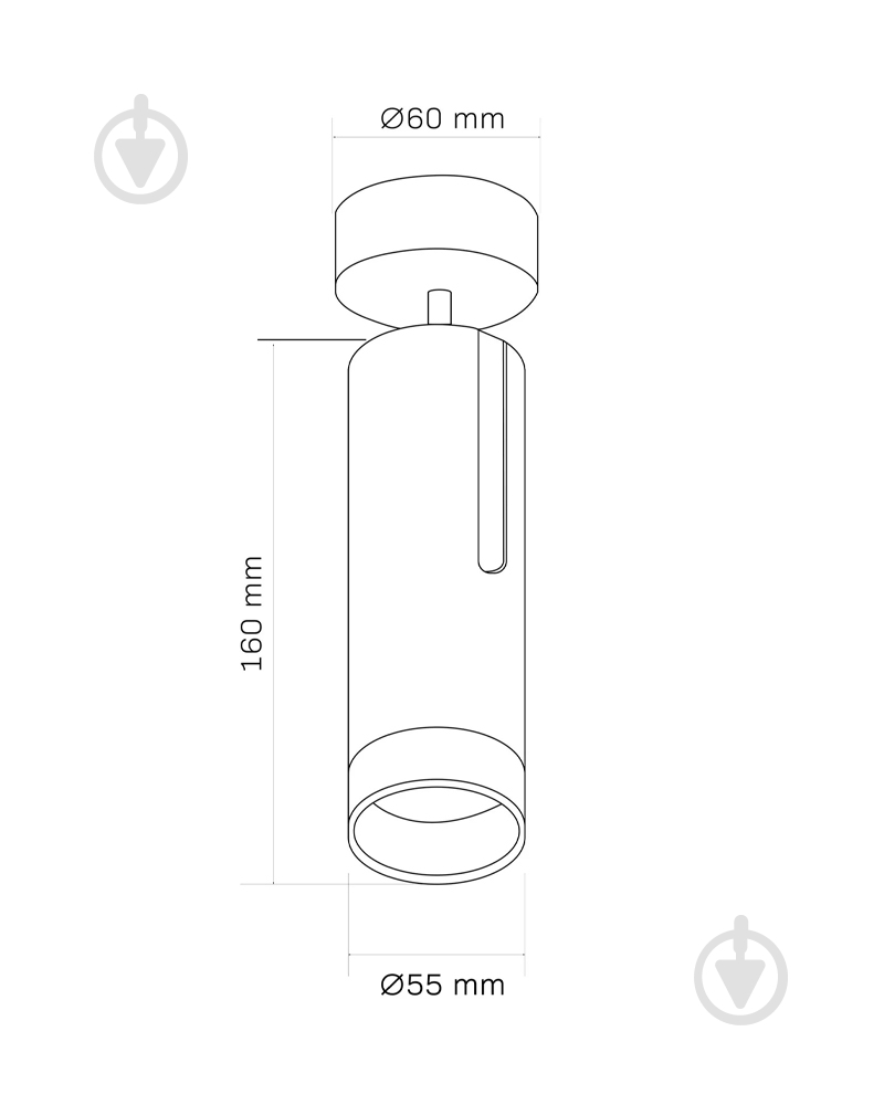 Светильник потолочный Goldlux Fado 326485 1x10 Вт GU10 черный 326485 - фото 2 Светильник потолочный Goldlux Fado 326485 1x10 Вт GU10 черный 326485 - фото 2