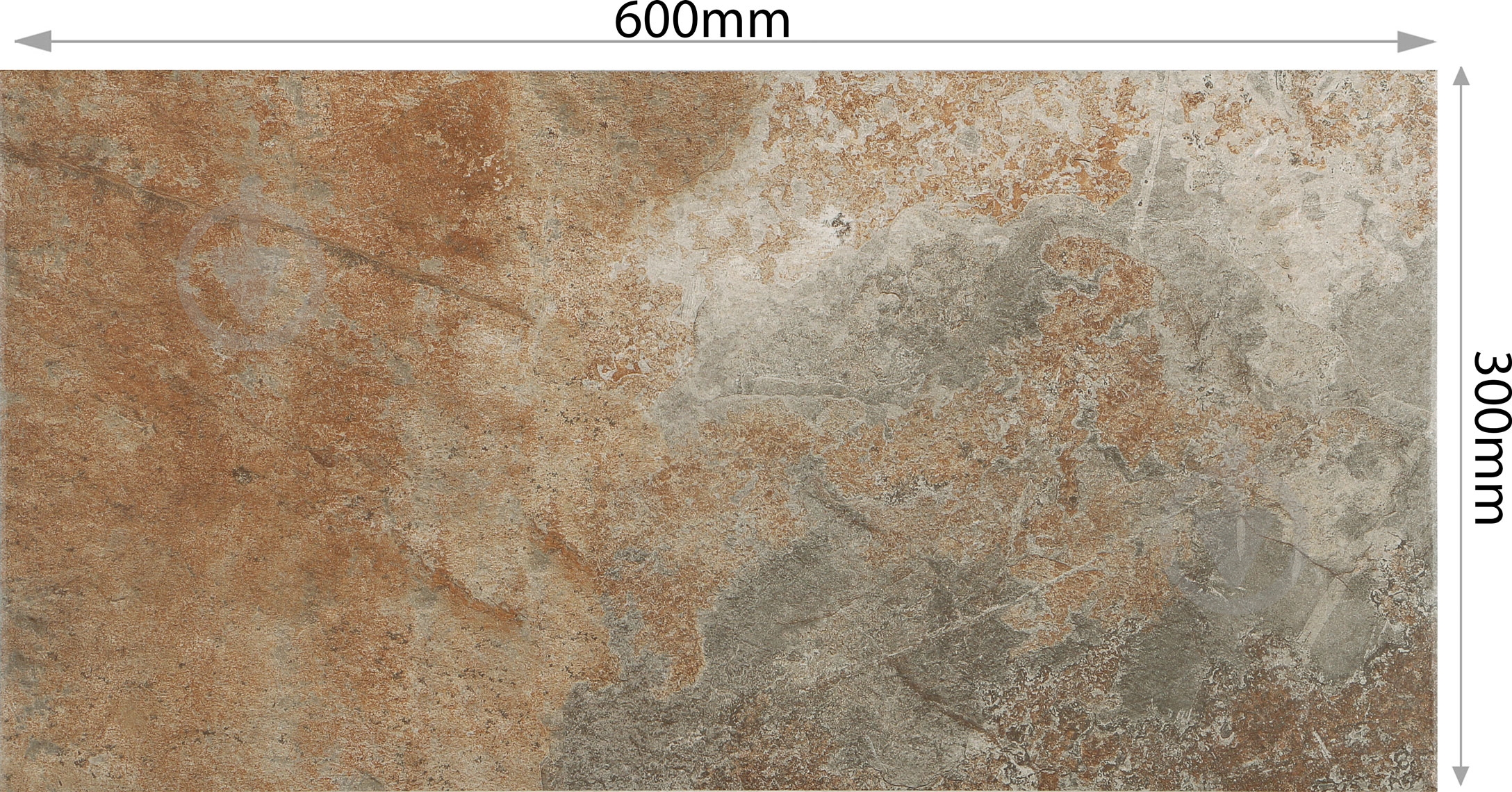 Плитка STN CERAMICA Слейт мульти 30x60 - фото 4