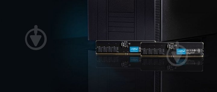 Оперативна пам'ять Crucial DDR5 SDRAM 32 GB (2x16GB) 4800 MHz (CT2K16G48C40U5) - фото 5 Оперативна пам'ять Crucial DDR5 SDRAM 32 GB (2x16GB) 4800 MHz (CT2K16G48C40U5) - фото 5