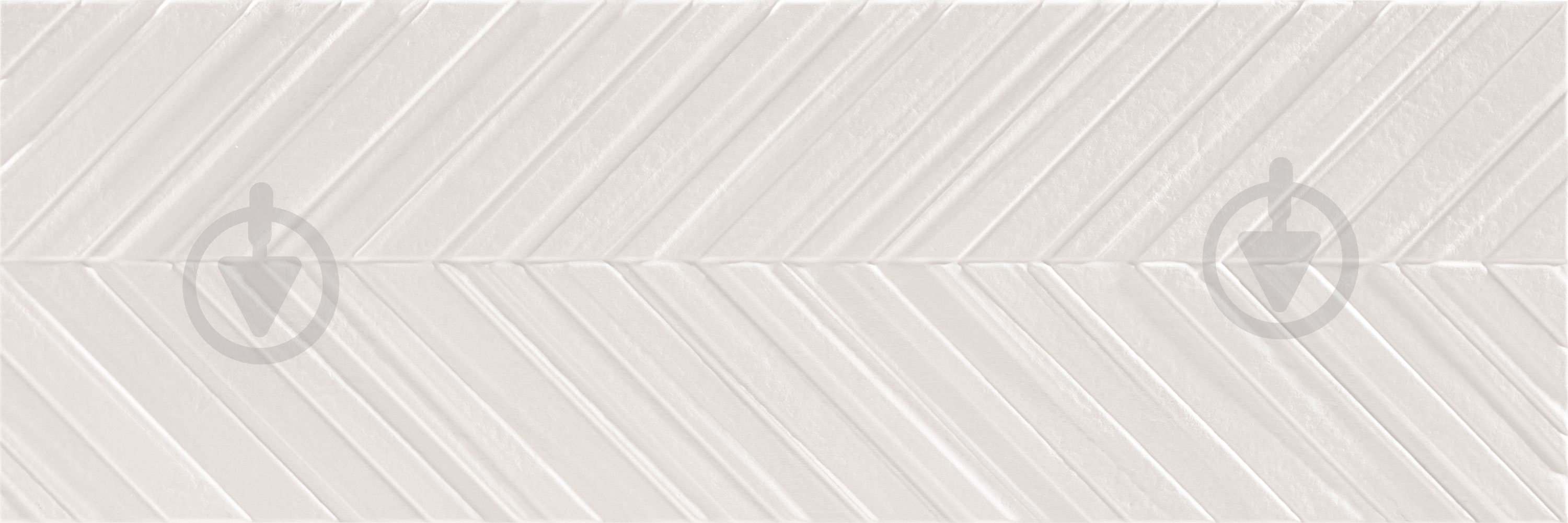 Плитка Cifre Шеврон Ваит 29,5х90 - фото 1