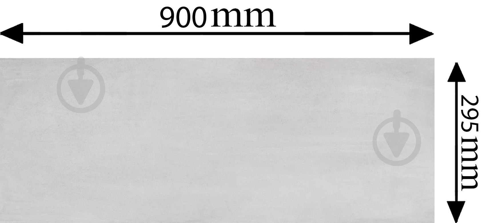 Плитка Cifre Titan Blanco 29,5x90 - фото 2