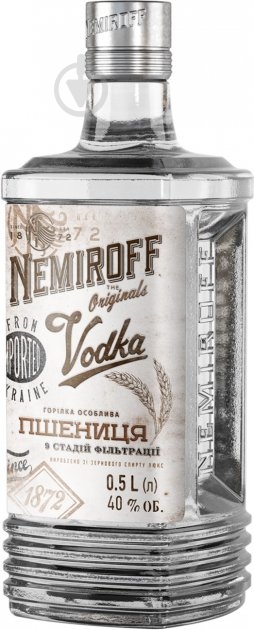 Водка Nemiroff Пшеница 0,5 л - фото 2