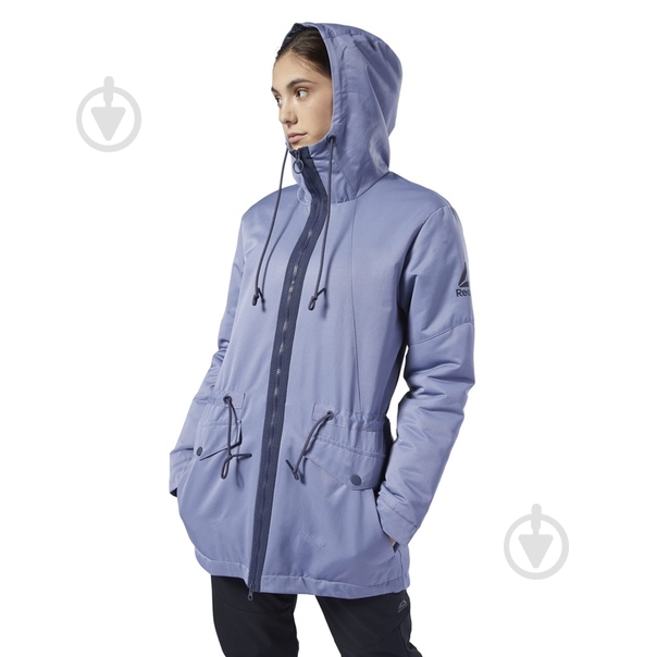 Куртка-парка женская Reebok OW FL PRKA EB6995 р.XS синяя - фото 1 Куртка-парка женская Reebok OW FL PRKA EB6995 р.XS синяя - фото 1