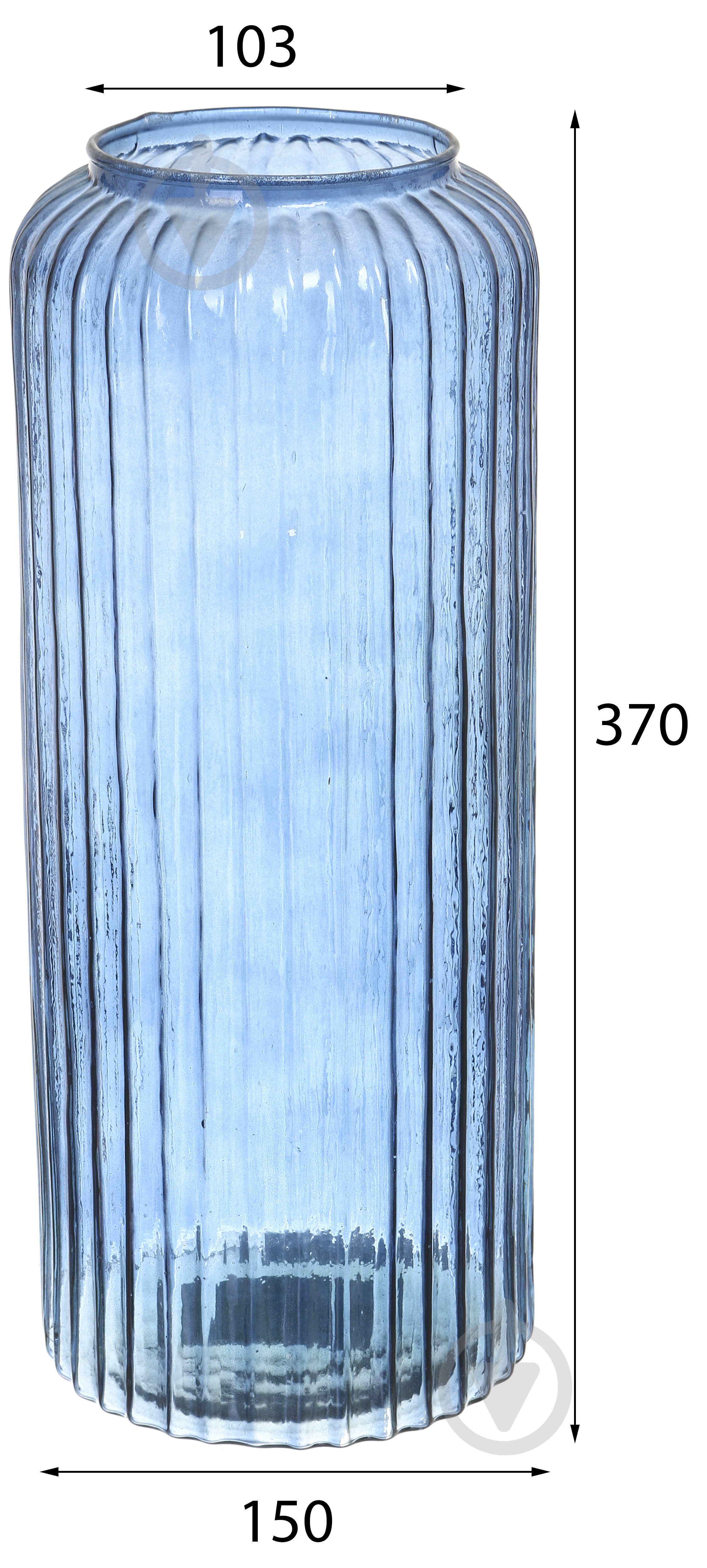 Ваза стеклянная STRIPES D140 в ассортименте 35,7 см YE1000500 - фото 2 Ваза стеклянная STRIPES D140 в ассортименте 35,7 см YE1000500 - фото 2