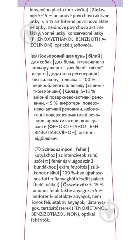 Шампунь Trixie 250 мл 2914 для собак - фото 2